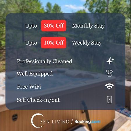 Hottub - In Resort - Enchanted Slopes By Zen Living Short Term Rental McGaheysville Экстерьер фото